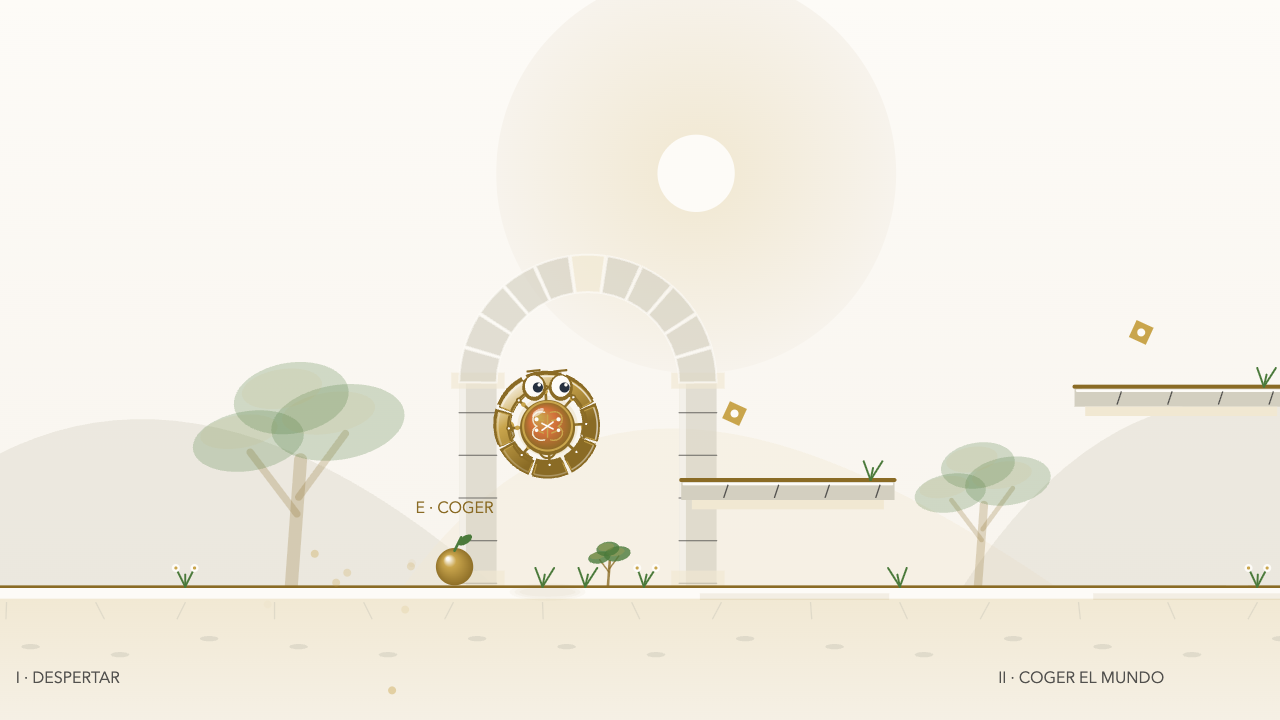 ONTOS como personaje en su juego 2D