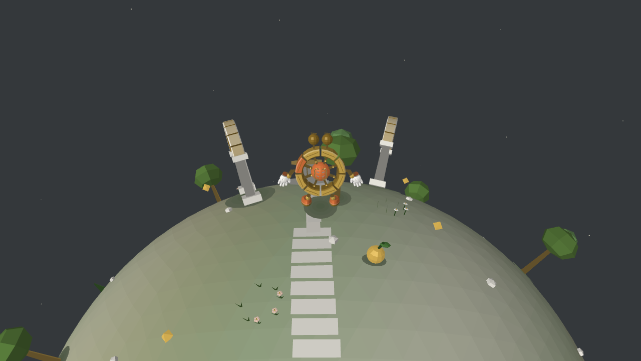 ONTOS recorriendo su pequeño planeta en 3D