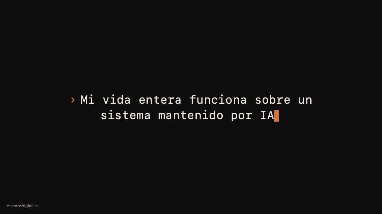Primera escena de la demo del sistema ONTOS